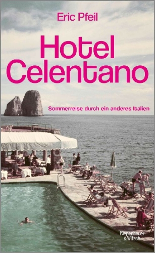 Buchcover und Innenansicht für das Buch: Hotel Celentano