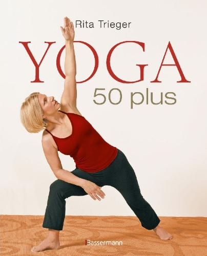Buchcover und Innenansicht für das Buch: Yoga 50 plus