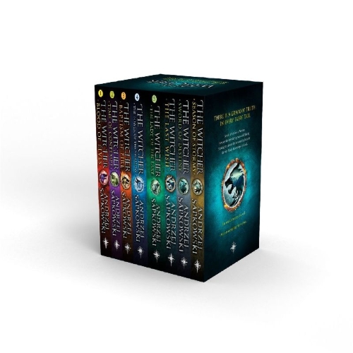Buchcover und Innenansicht für das Buch: The Witcher Boxed Set