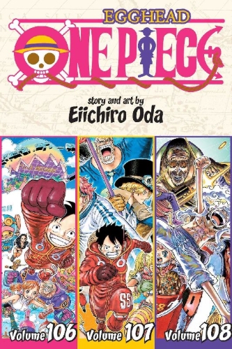 Buchcover und Innenansicht für das Buch: One Piece (Omnibus Edition), Vol. 36