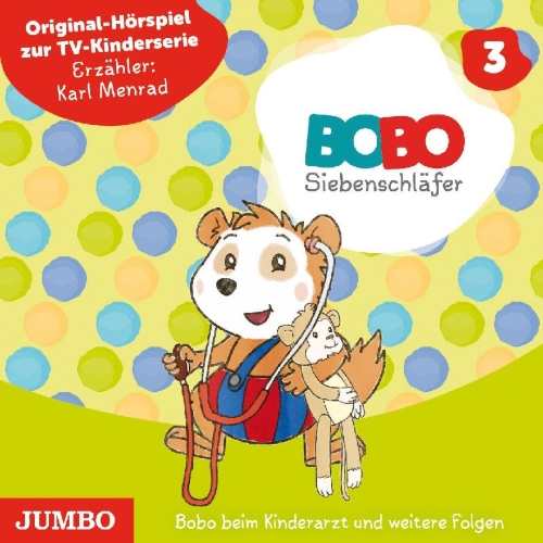 Buchcover und Innenansicht für das Buch: Die ersten Abenteuer von Bobo Siebenschläfer 03