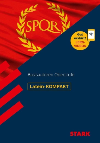 Buchcover und Innenansicht für das Buch: STARK Latein-KOMPAKT - Basisautoren Oberstufe