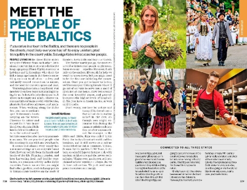 Buchcover und Innenansicht für das Buch: Lonely Planet Estonia, Latvia & Lithuania