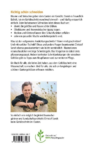 Buchcover und Innenansicht für das Buch: Kleine Anleitung zum Gehölzschnitt