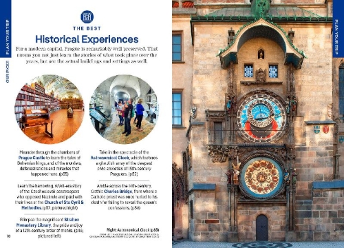 Buchcover und Innenansicht für das Buch: Lonely Planet Pocket Prague