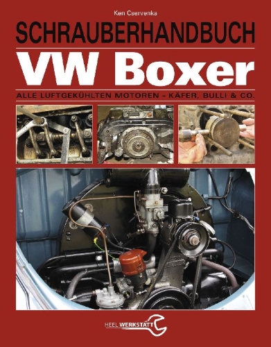Buchcover und Innenansicht für das Buch: Schrauberhandbuch VW-Boxer