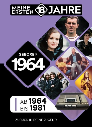 Buchcover und Innenansicht für das Buch: Geboren 1964