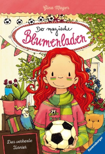 Buchcover und Innenansicht für das Buch: Der magische Blumenladen 07: Das verhexte Turnier
