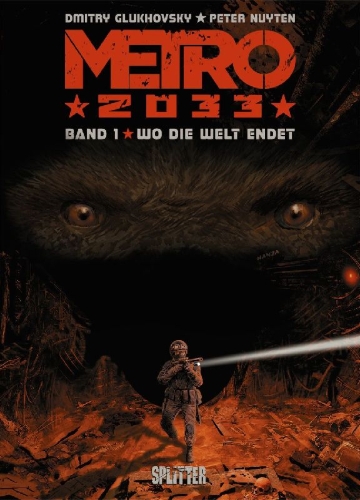 Buchcover und Innenansicht für das Buch: Metro 2033 (Comic). Band 1 (von 4)