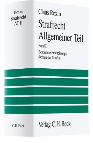 Buchcover und Innenansicht für das Buch: Strafrecht. Allgemeiner Teil 2