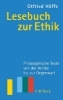 Buchcover und Innenansicht für das Buch: Lesebuch zur Ethik