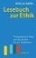 Buchcover und Innenansicht für das Buch: Lesebuch zur Ethik