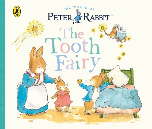 Buchcover und Innenansicht für das Buch: Peter Rabbit Tales: The Tooth Fairy