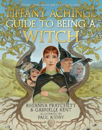 Buchcover und Innenansicht für das Buch: Tiffany Aching's Guide to Being A Witch