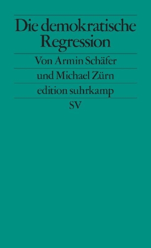 Buchcover und Innenansicht für das Buch: Die demokratische Regression