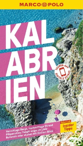 Buchcover und Innenansicht für das Buch: MARCO POLO Reiseführer Kalabrien