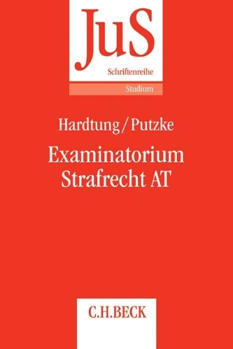 Buchcover und Innenansicht für das Buch: Examinatorium Strafrecht AT