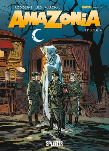 Buchcover und Innenansicht für das Buch: Amazonia. Band 4