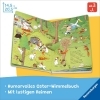 Buchcover und Innenansicht für das Buch: Viel Wimmelei ums Osterei