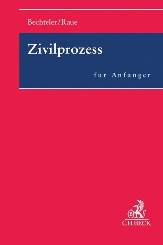 Buchcover und Innenansicht für das Buch: Zivilprozess für Anfänger