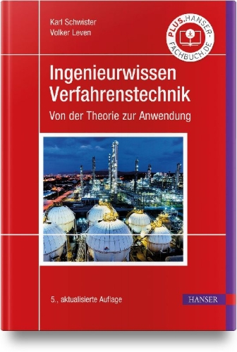 Buchcover und Innenansicht für das Buch: Ingenieurwissen Verfahrenstechnik