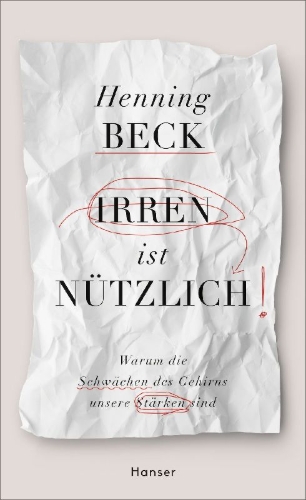Buchcover und Innenansicht für das Buch: Irren ist nützlich