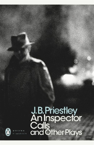Buchcover und Innenansicht für das Buch: An Inspector Calls