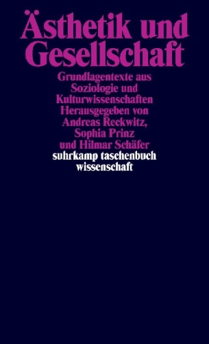 Buchcover und Innenansicht für das Buch: Ästhetik und Gesellschaft