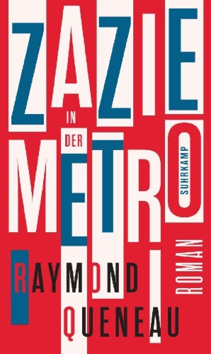 Buchcover und Innenansicht für das Buch: Zazie dans le métro