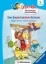 Buchcover und Innenansicht für das Buch: Leserabe mit Mildenberger Silbenmethode - Die Superhelden-Schule