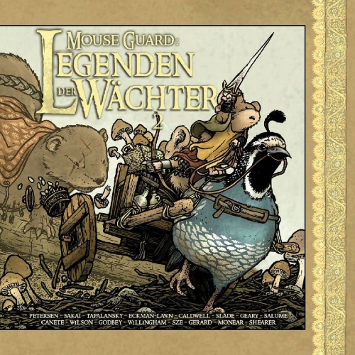Buchcover und Innenansicht für das Buch: Mouse Guard - Legenden der Wächter 2