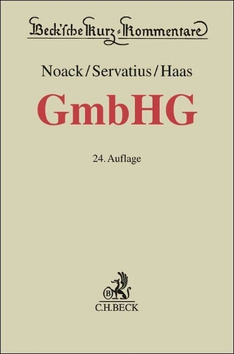 Buchcover und Innenansicht für das Buch: Gesetz betreffend die Gesellschaften mit beschränkter Haftung. GmbHG