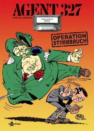 Buchcover und Innenansicht für das Buch: Agent 327. Band 3