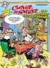 Buchcover und Innenansicht für das Buch: Mortadelo y Filemon: Miseria la bacteria