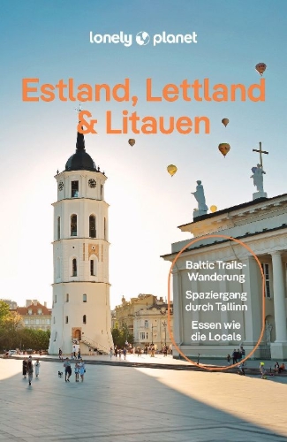 Buchcover und Innenansicht für das Buch: LONELY PLANET Reiseführer Estland, Lettland & Litauen