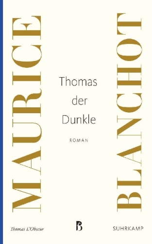 Buchcover und Innenansicht für das Buch: Thomas l'obscur