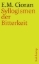 Buchcover und Innenansicht für das Buch: Syllogismes de l'Amertume