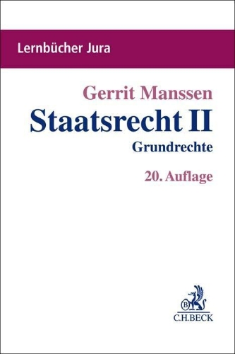 Buchcover und Innenansicht für das Buch: Staatsrecht II