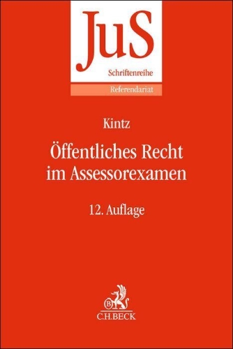 Buchcover und Innenansicht für das Buch: Öffentliches Recht im Assessorexamen