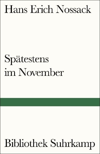 Buchcover und Innenansicht für das Buch: Spätestens im November