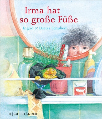 Buchcover und Innenansicht für das Buch: Irma hat so große Füße