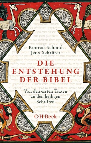 Buchcover und Innenansicht für das Buch: Die Entstehung der Bibel
