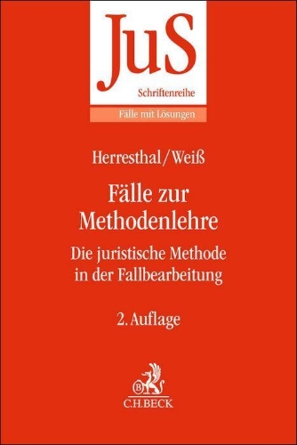 Buchcover und Innenansicht für das Buch: Fälle zur Methodenlehre