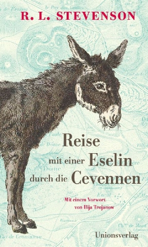 Buchcover und Innenansicht für das Buch: Travels with a Donkey in the Cevennes