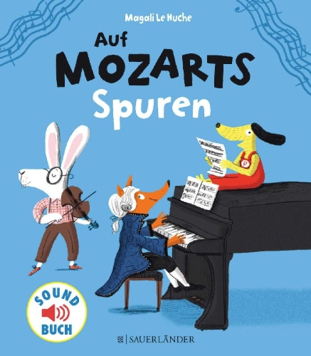 Buchcover und Innenansicht für das Buch: PACO et Mozart