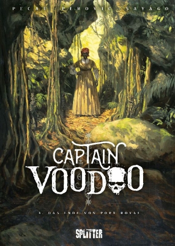 Buchcover und Innenansicht für das Buch: Capitaine Vaudou 3