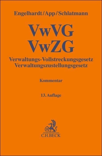 Buchcover und Innenansicht für das Buch: Verwaltungs-Vollstreckungsgesetz, Verwaltungszustellungsgesetz. VwVG, VwZG