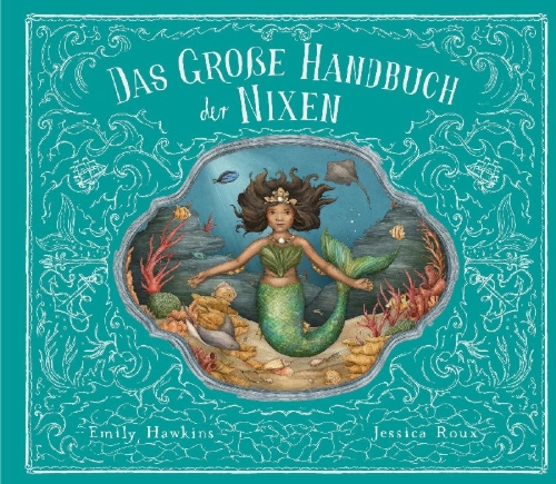 Buchcover und Innenansicht für das Buch: A Natural History of Mermaids