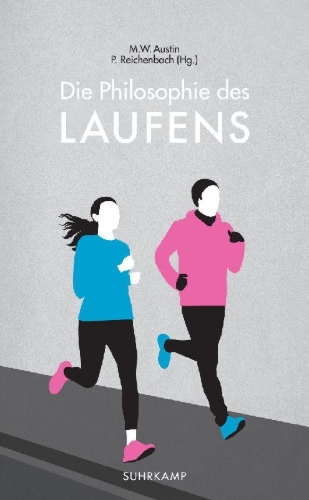 Buchcover und Innenansicht für das Buch: Die Philosophie des Laufens