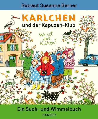 Buchcover und Innenansicht für das Buch: Karlchen und der Kapuzen-Klub